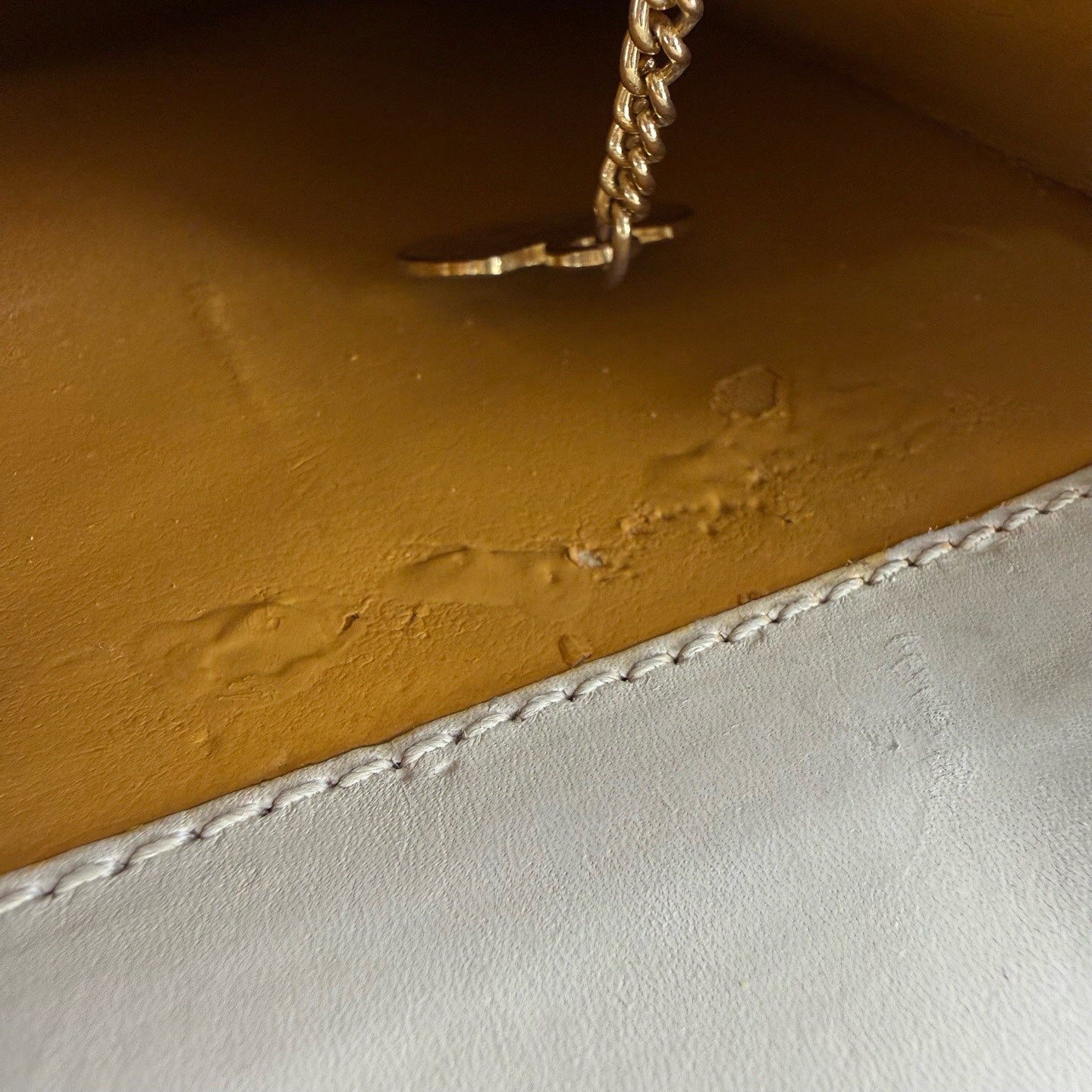Celine White Shoulder Bag