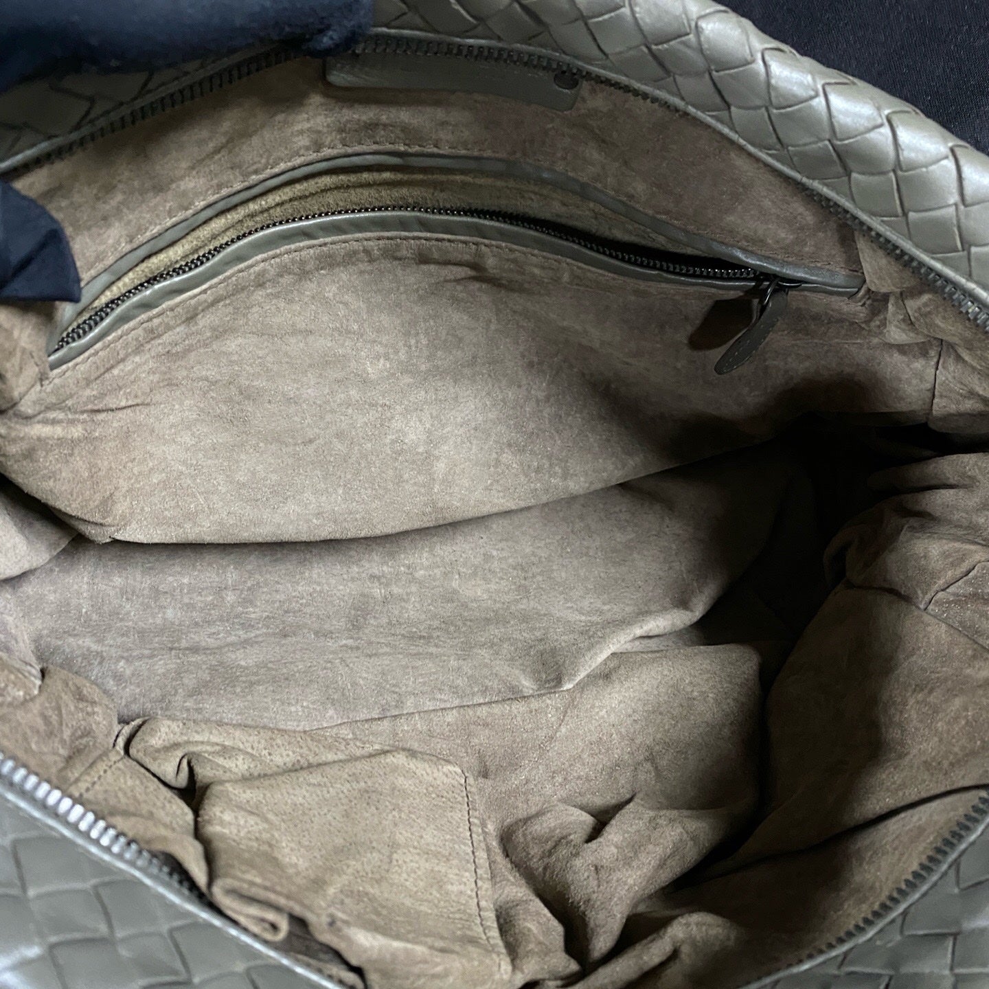 Bottega Veneta Gray Satchel
