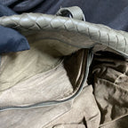 Bottega Veneta Gray Satchel