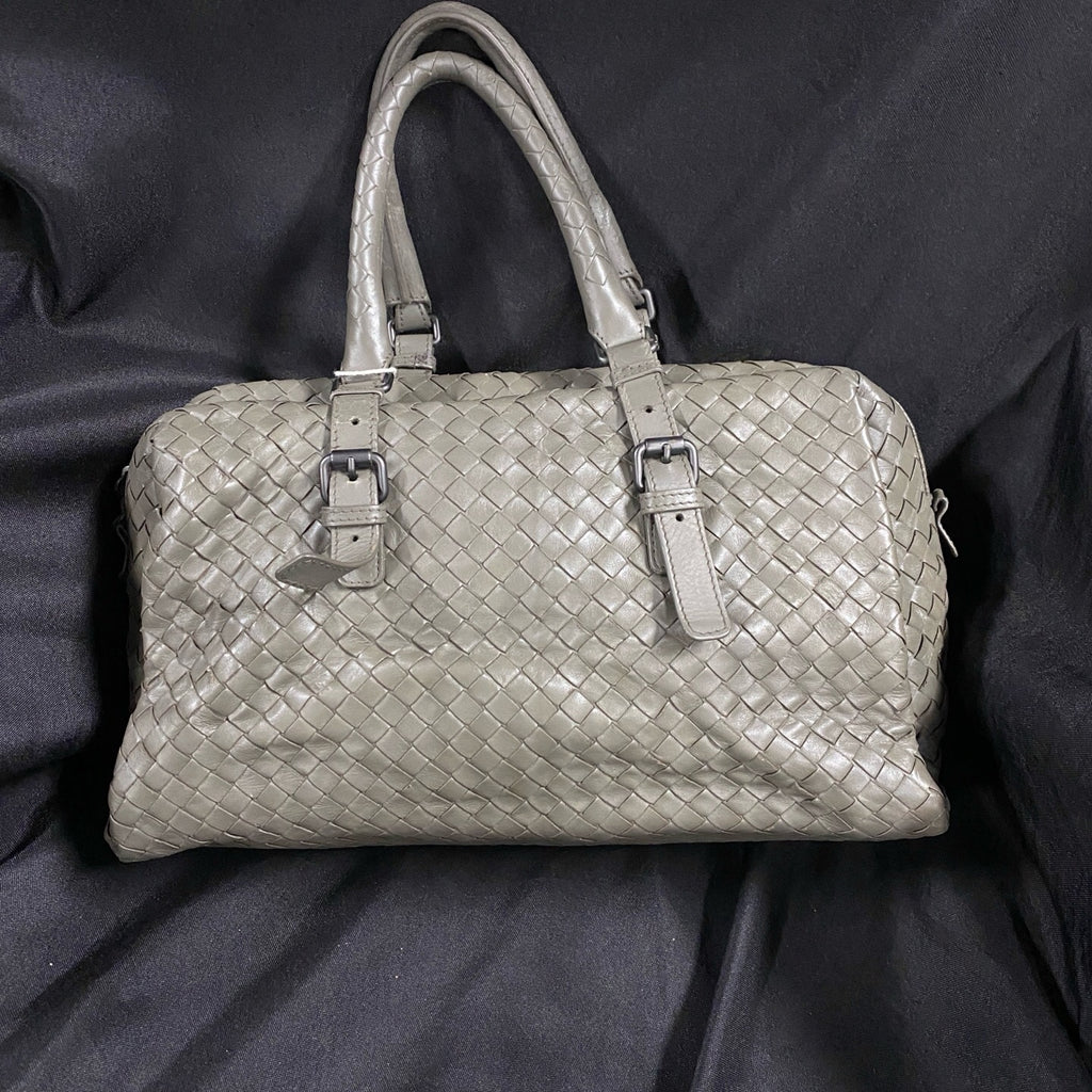 Bottega Veneta Gray Satchel