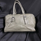 Bottega Veneta Gray Satchel