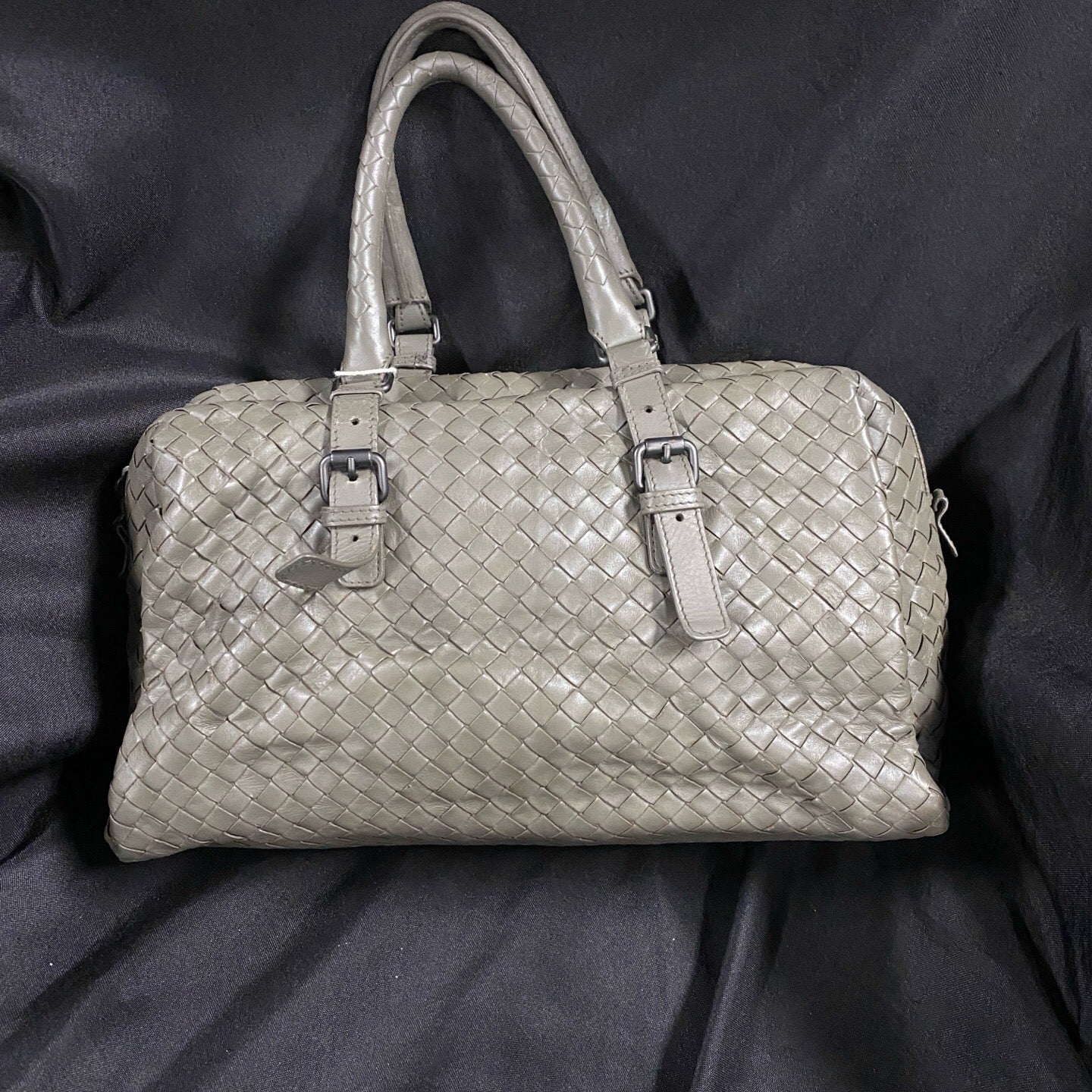 Bottega Veneta Gray Satchel