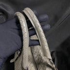 Bottega Veneta Gray Satchel