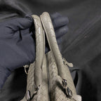 Bottega Veneta Gray Satchel