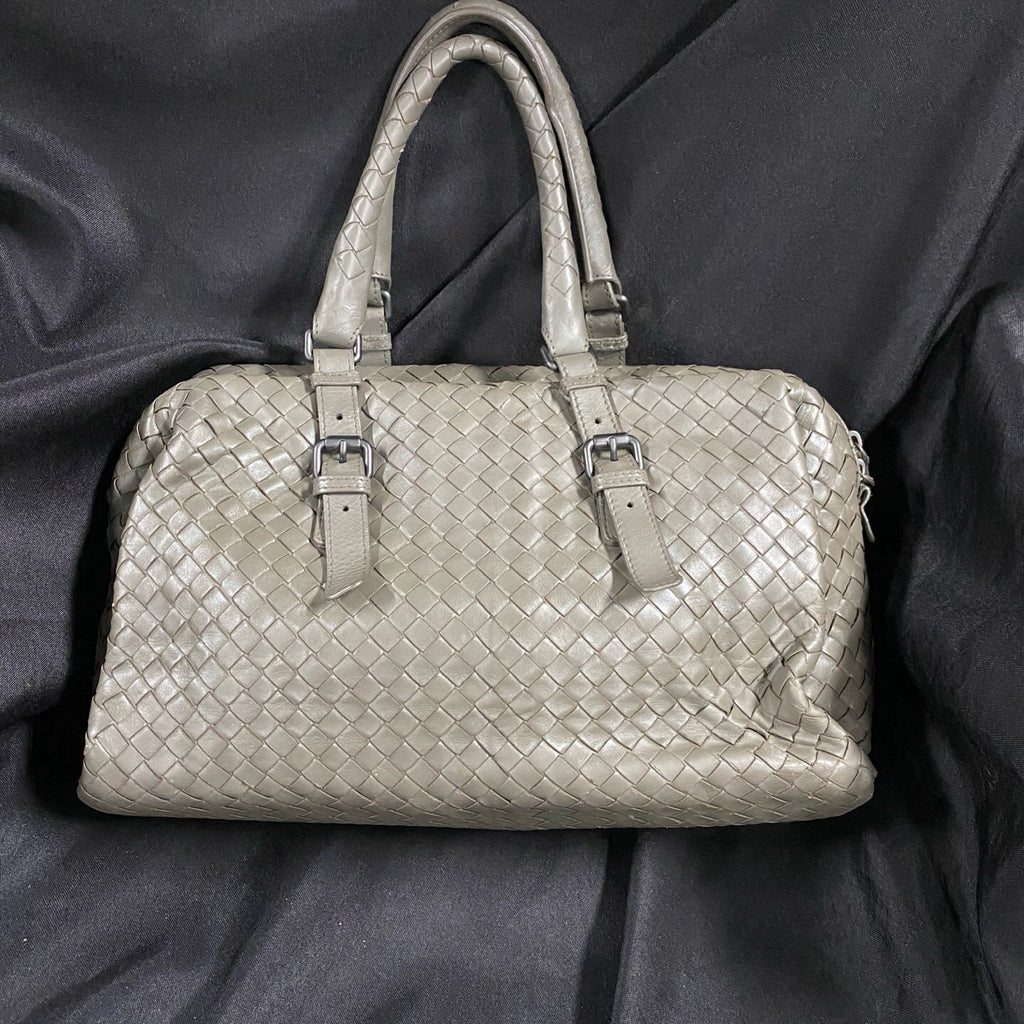 Bottega Veneta Gray Satchel