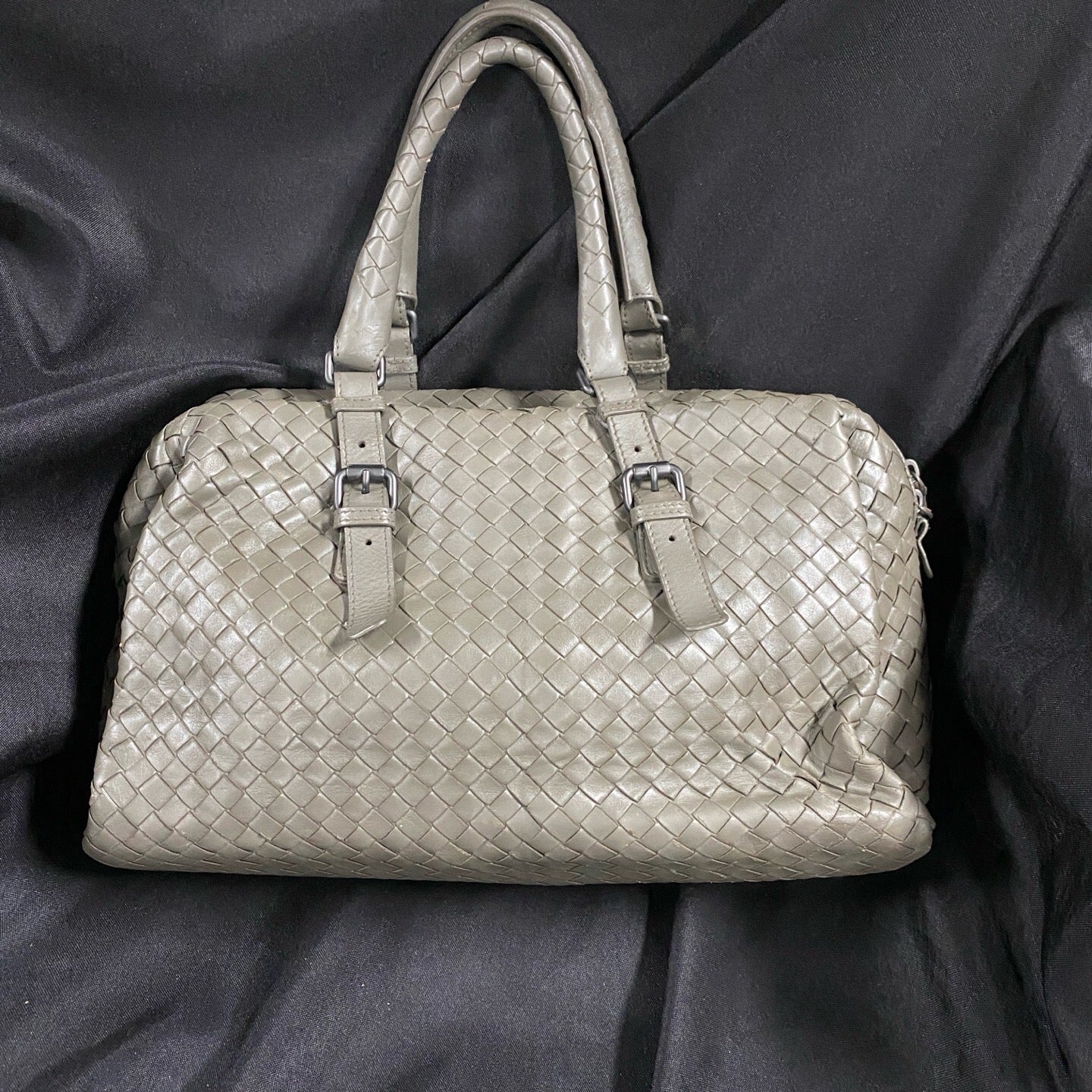 Bottega Veneta Gray Satchel
