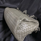 Bottega Veneta Gray Satchel