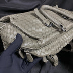 Bottega Veneta Gray Satchel