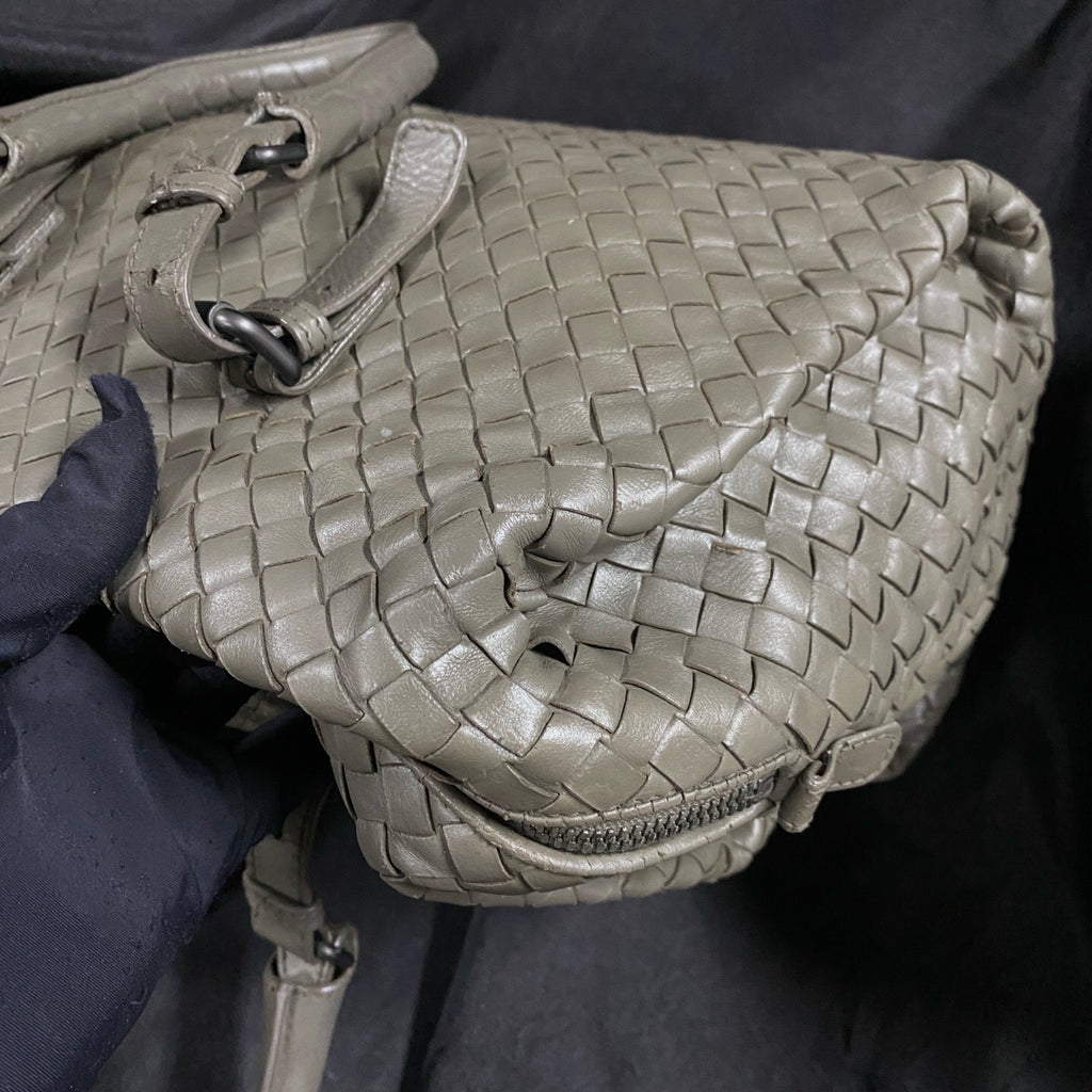 Bottega Veneta Gray Satchel