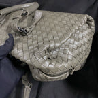 Bottega Veneta Gray Satchel