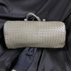 Bottega Veneta Gray Satchel