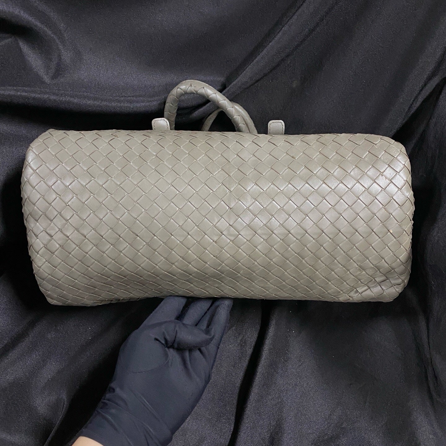 Bottega Veneta Gray Satchel
