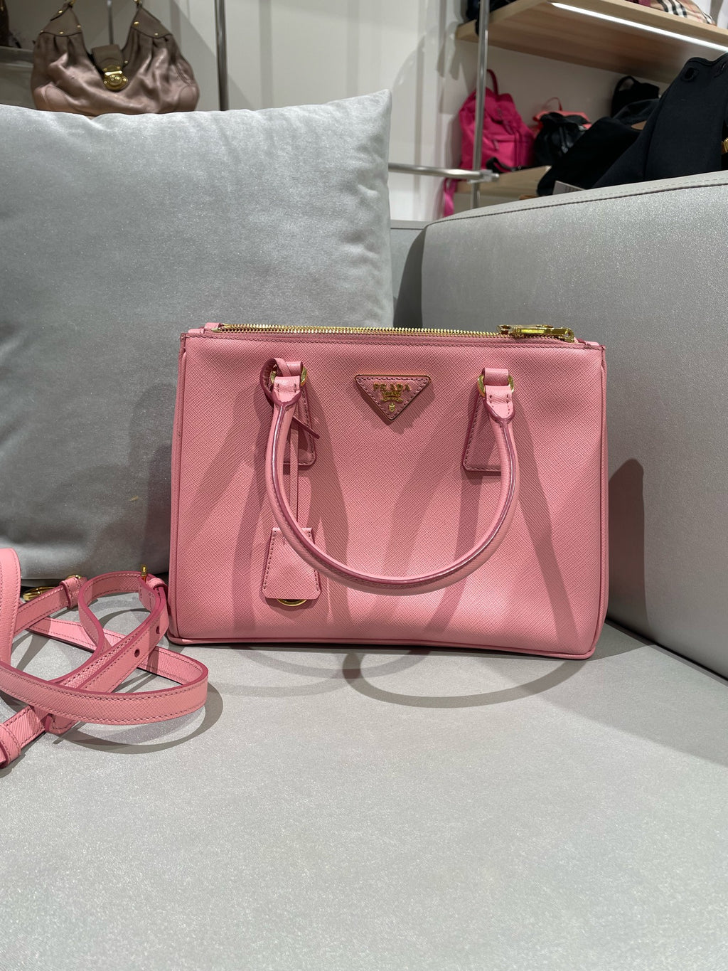 Prada Pink Crossbody 1BA863-NZV-F0442
