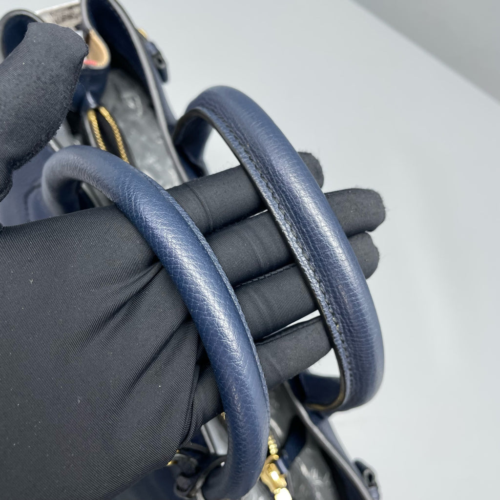 Burberry Blue Shoulder Bag