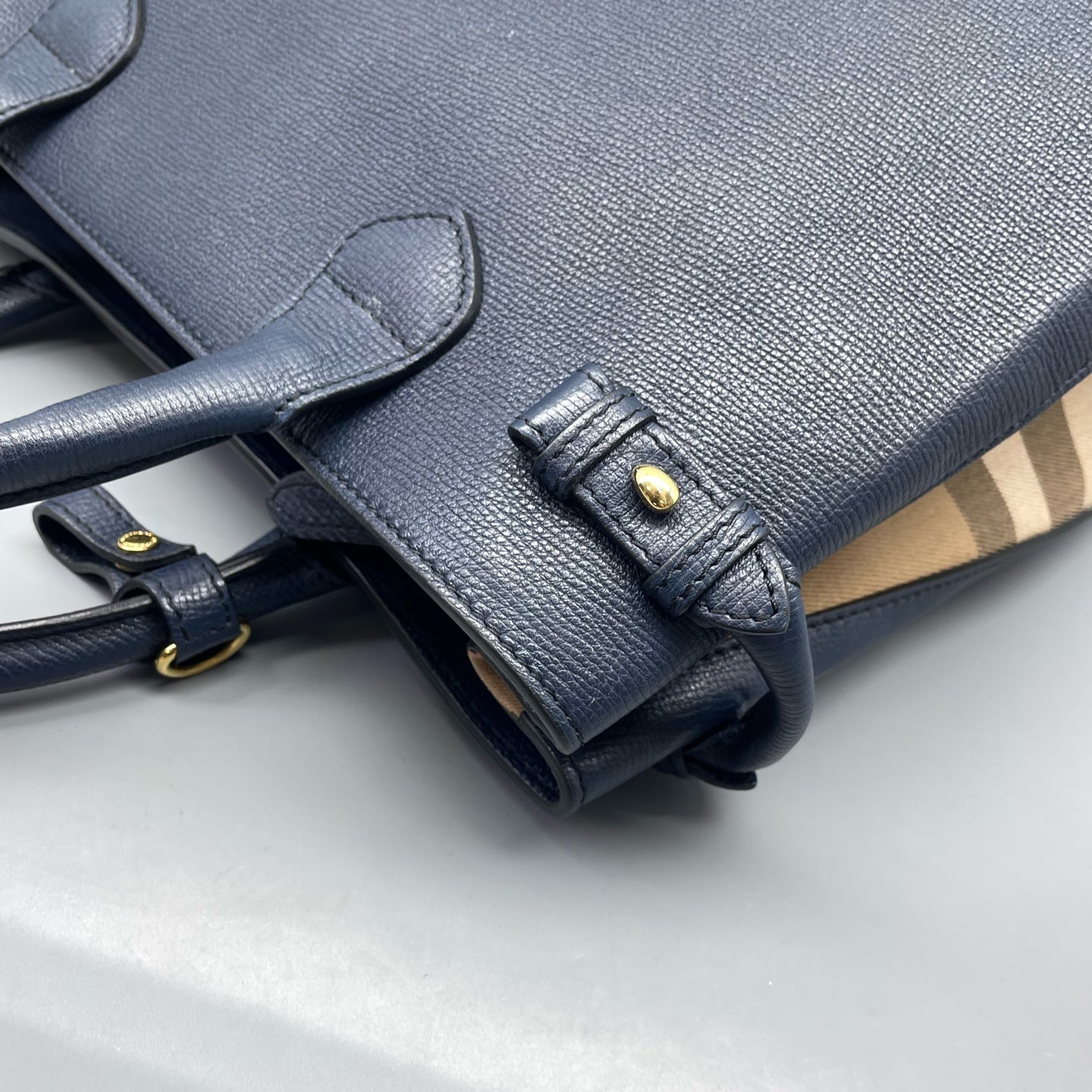 Burberry Blue Shoulder Bag
