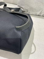 Hermes Canvas Black Backpack