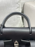 Hermes Canvas Black Backpack
