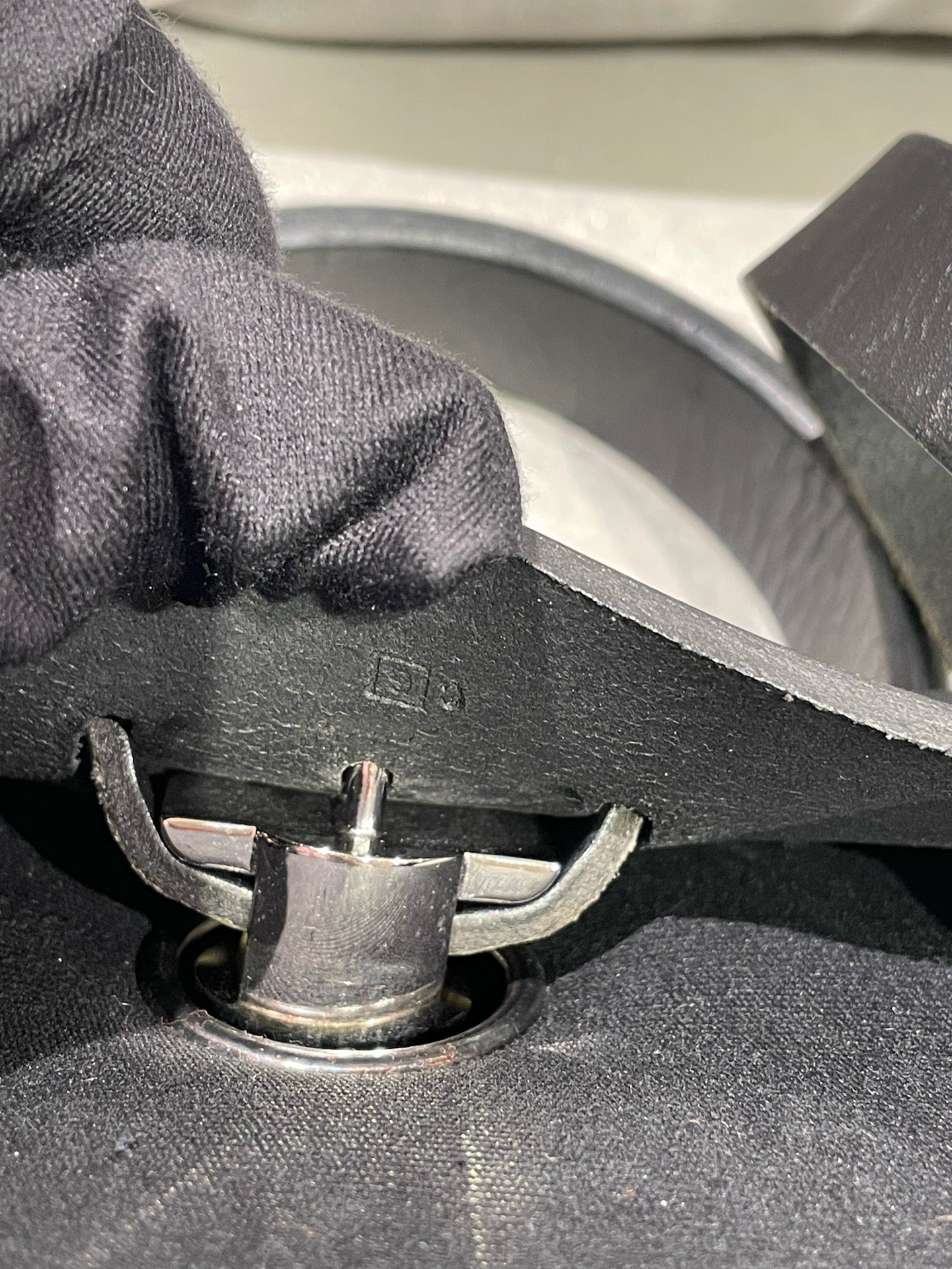 Hermes Canvas Black Backpack