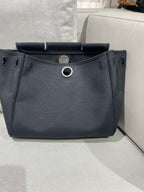 Hermes Canvas Black Backpack