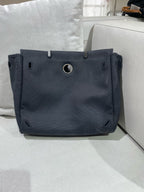 Hermes Canvas Black Backpack