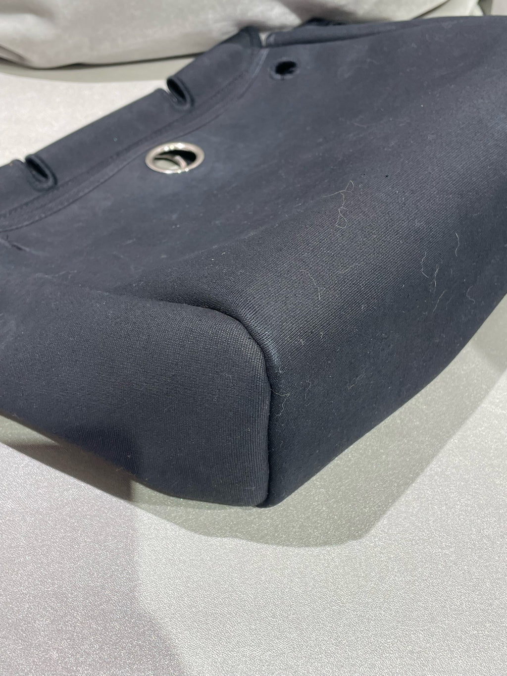 Hermes Canvas Black Backpack