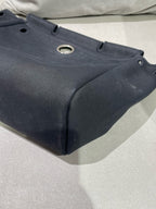 Hermes Canvas Black Backpack