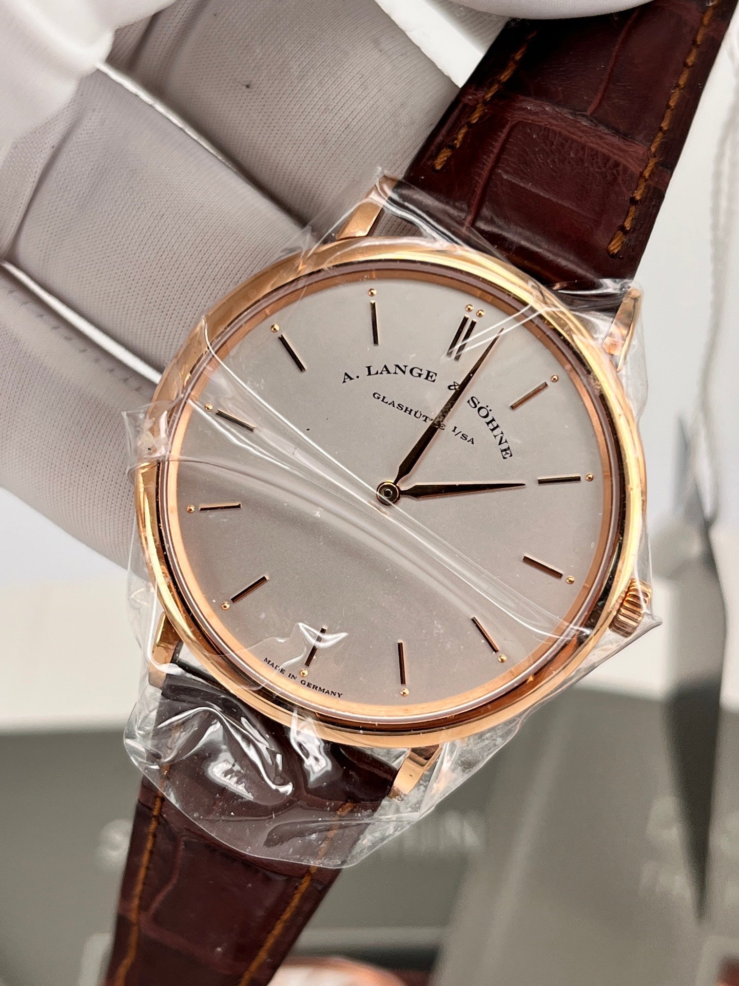 Patek Philippe Rose gold Manual-wind watch