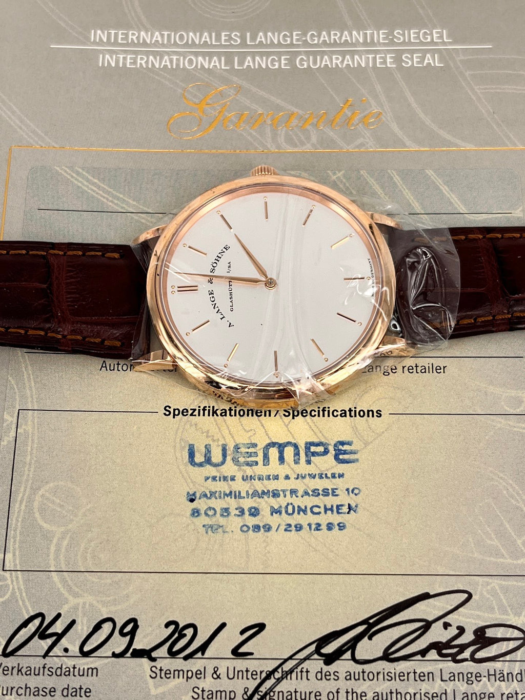 Patek Philippe Rose gold Manual-wind watch