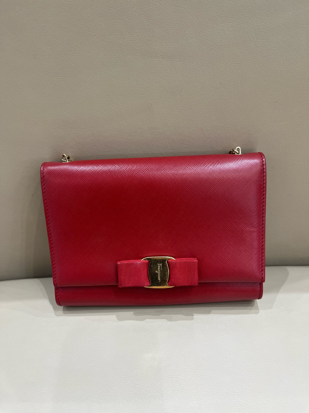 Salvatore Ferragamo Red Crossbody