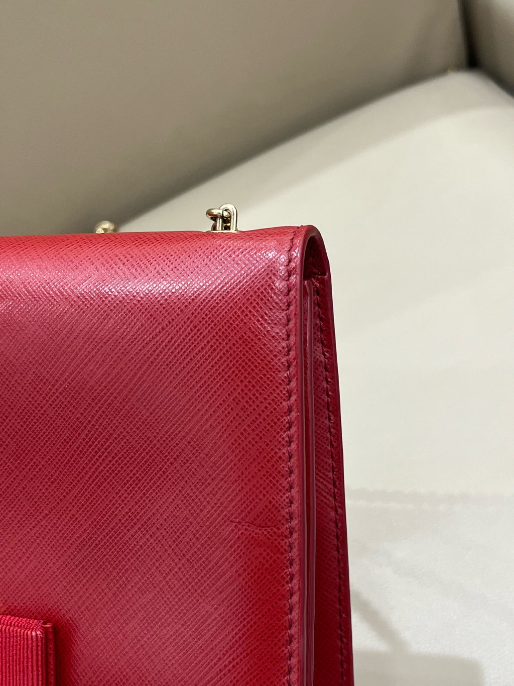 Salvatore Ferragamo Red Crossbody