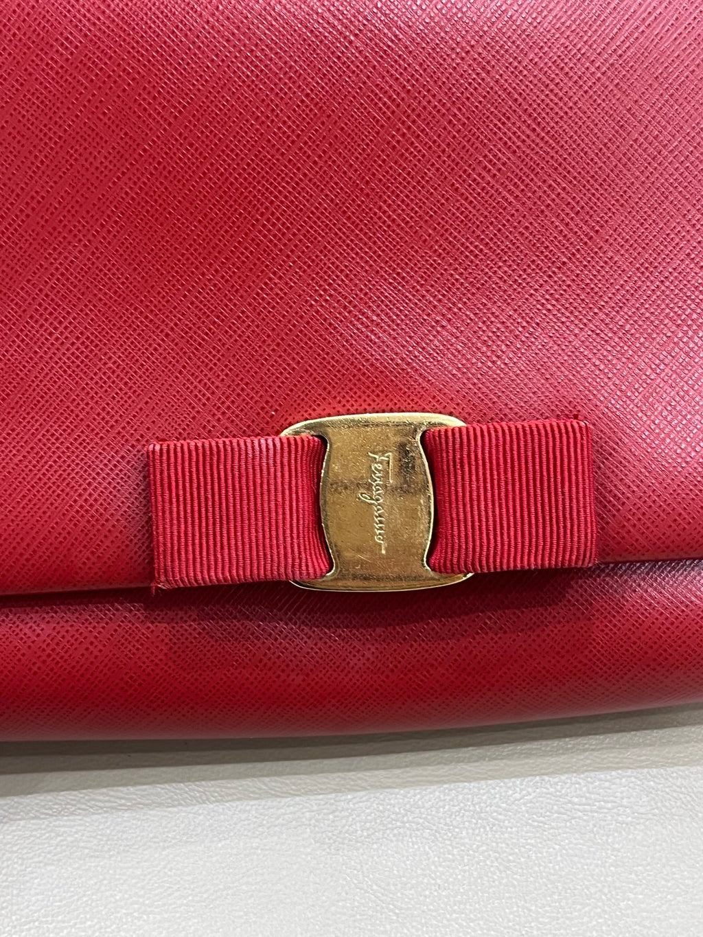 Salvatore Ferragamo Red Crossbody