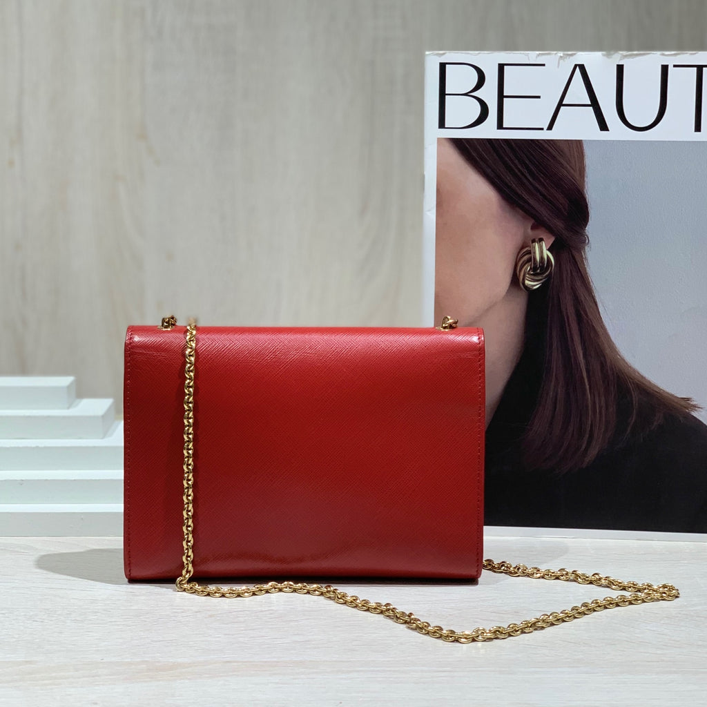 Salvatore Ferragamo Red Crossbody