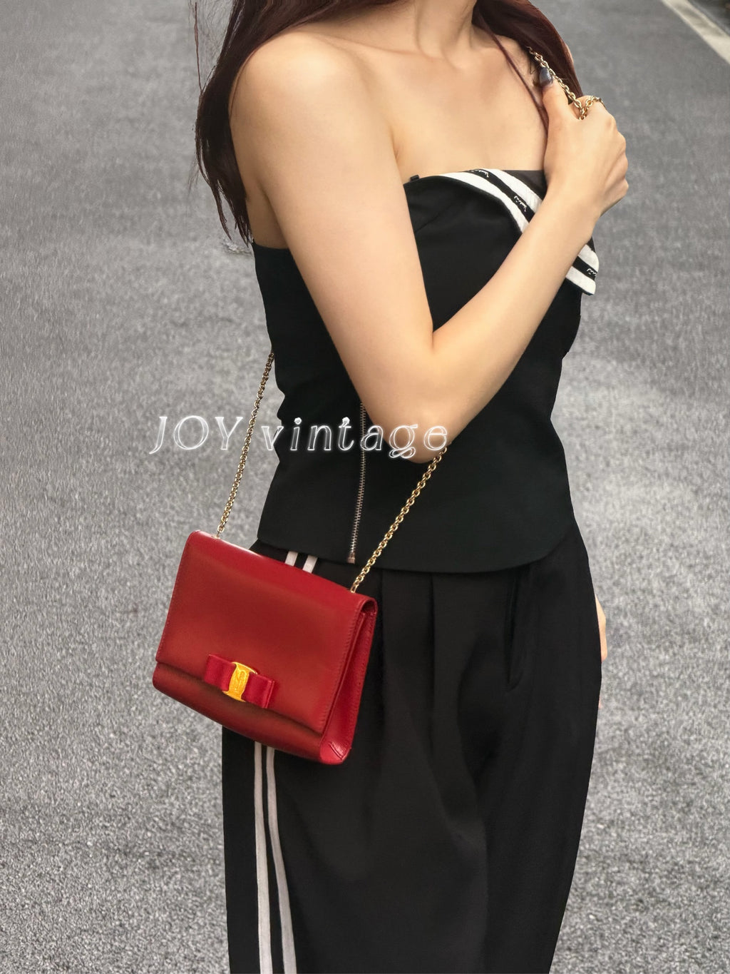 Salvatore Ferragamo Red Crossbody
