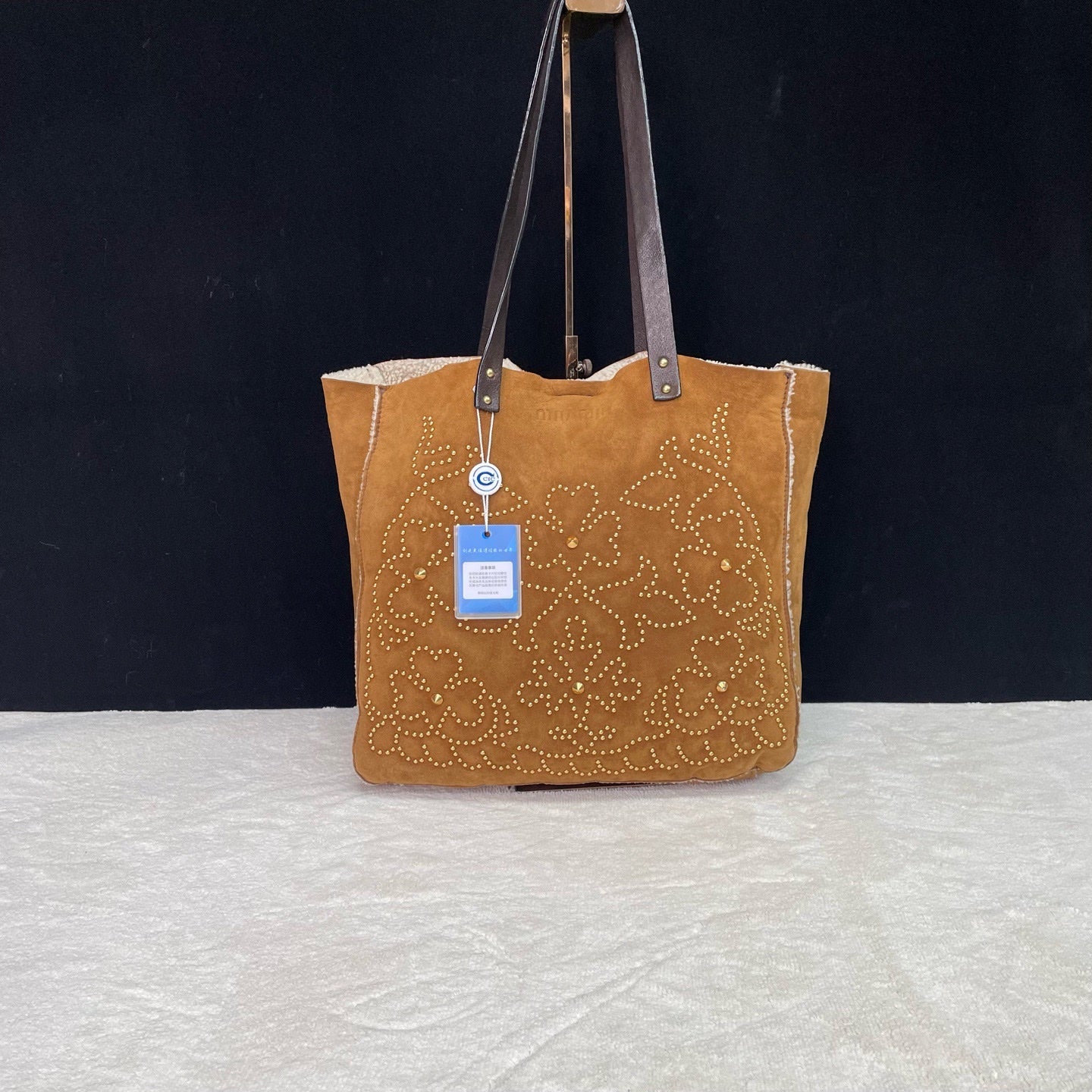 Miu Miu Alcantara Tote