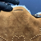 Miu Miu Alcantara Tote