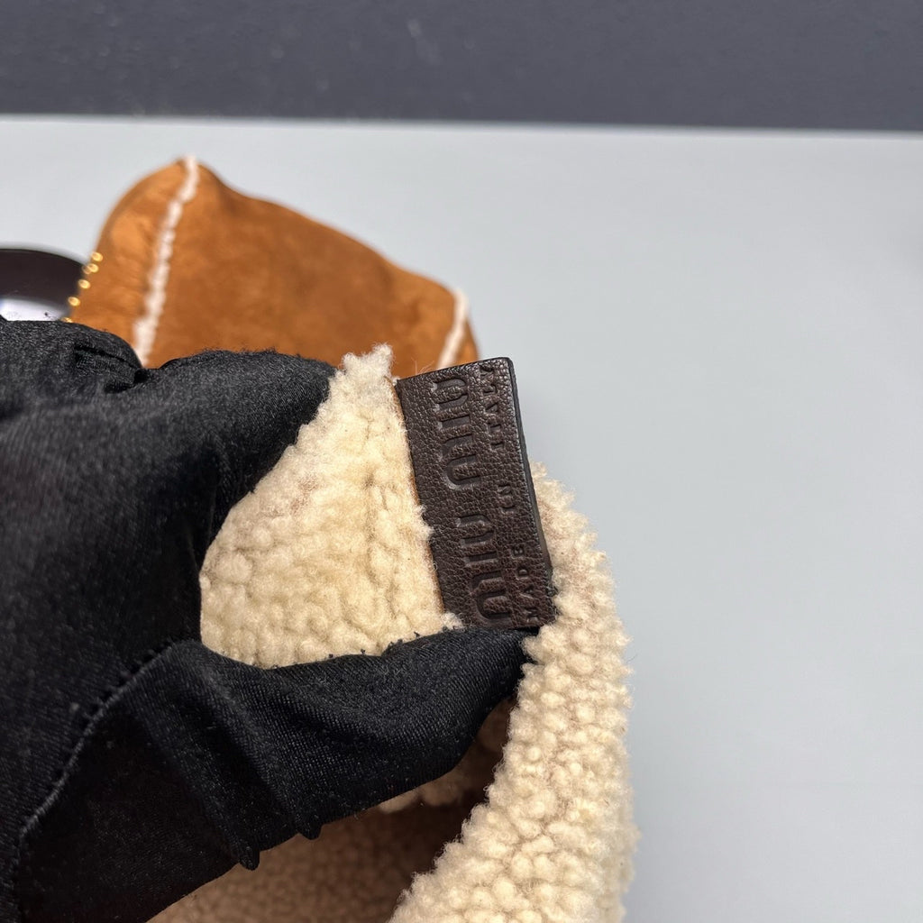 Miu Miu Alcantara Tote
