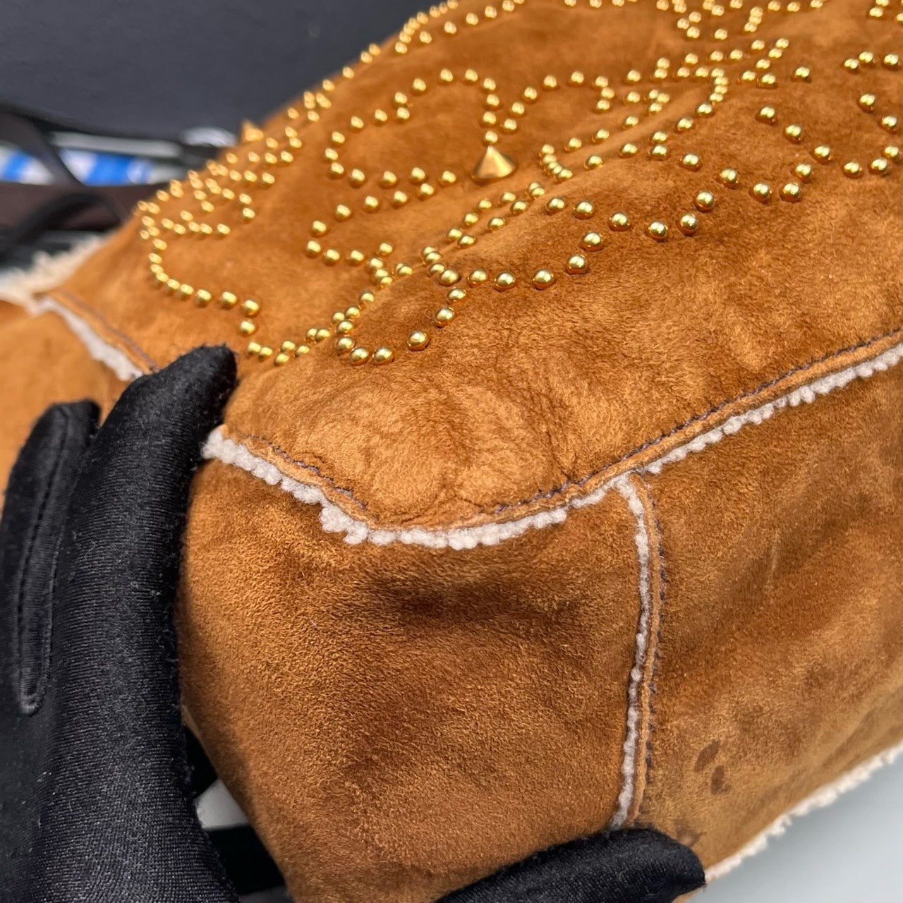 Miu Miu Alcantara Tote
