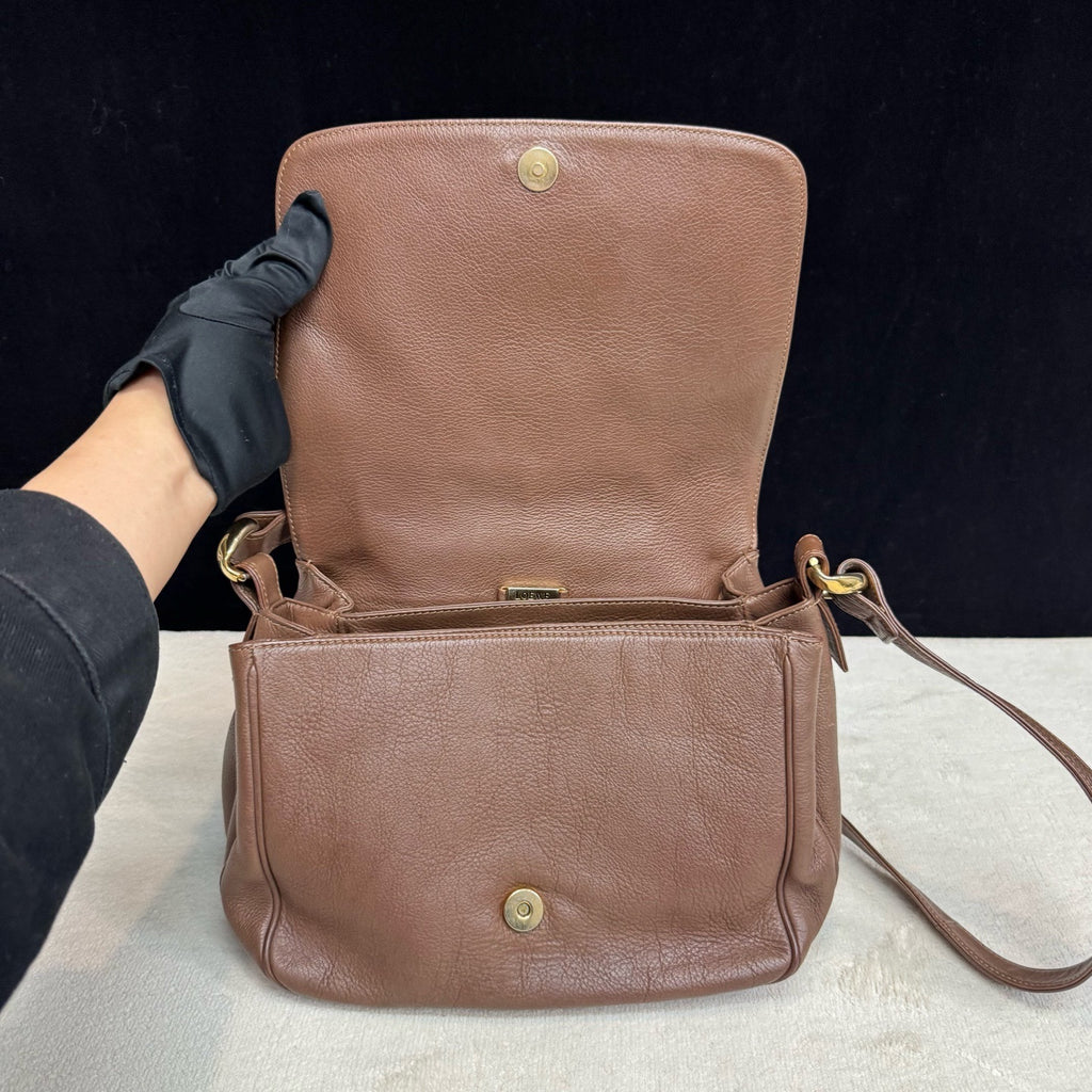 Loewe Brown Messenger Bag