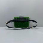 Prada Velvet Green Belt Bag & Fanny Pack