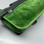 Prada Velvet Green Belt Bag & Fanny Pack