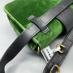 Prada Velvet Green Belt Bag & Fanny Pack