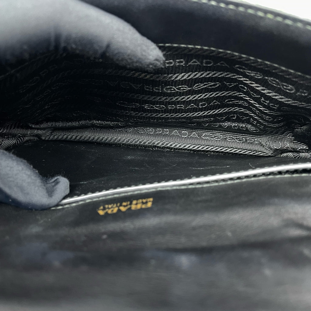 Prada Velvet Green Belt Bag & Fanny Pack