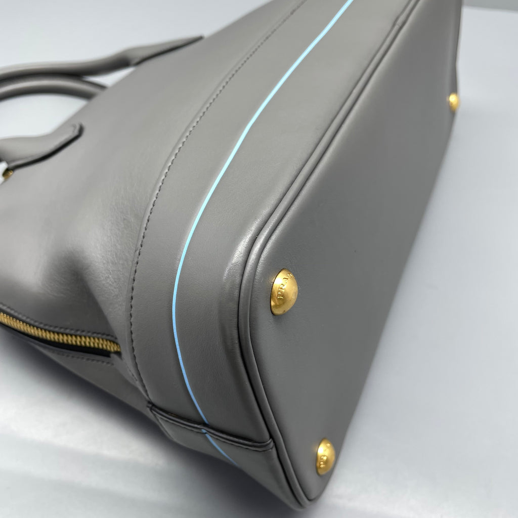Prada Gray Shoulder Bag