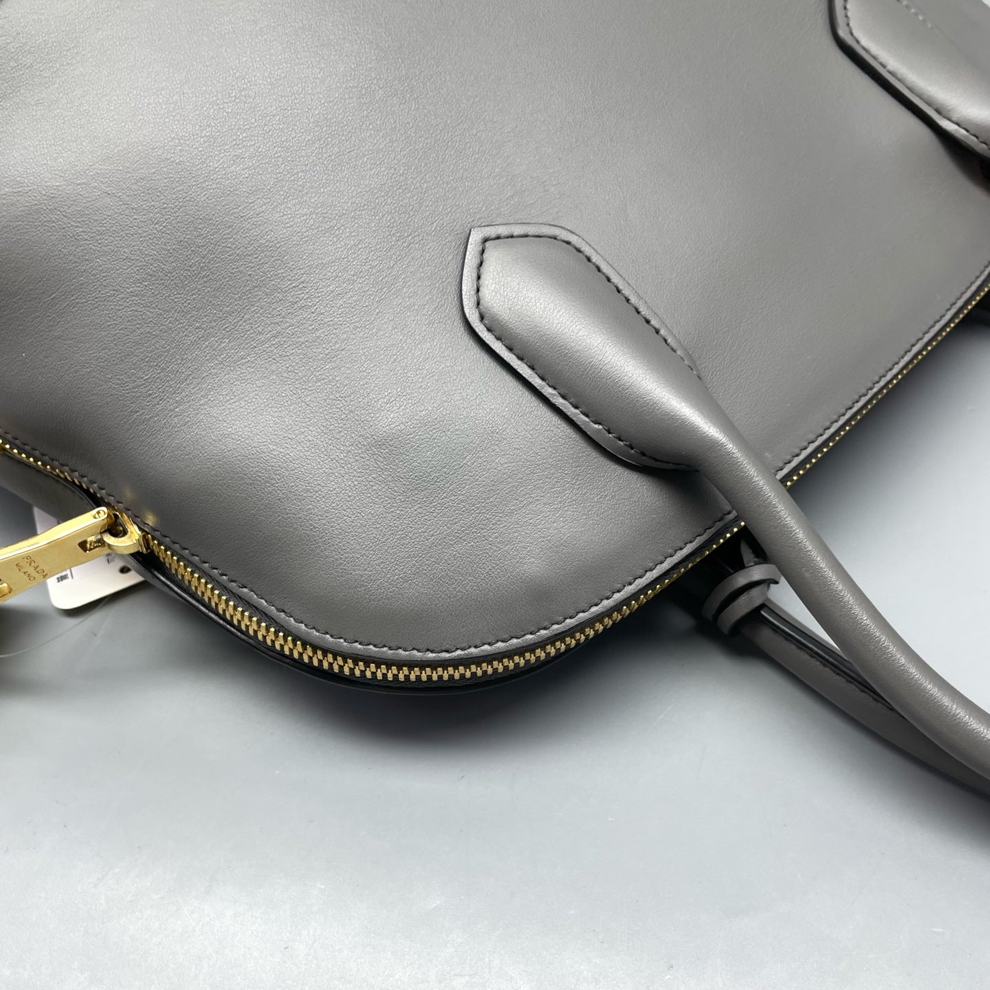 Prada Gray Shoulder Bag