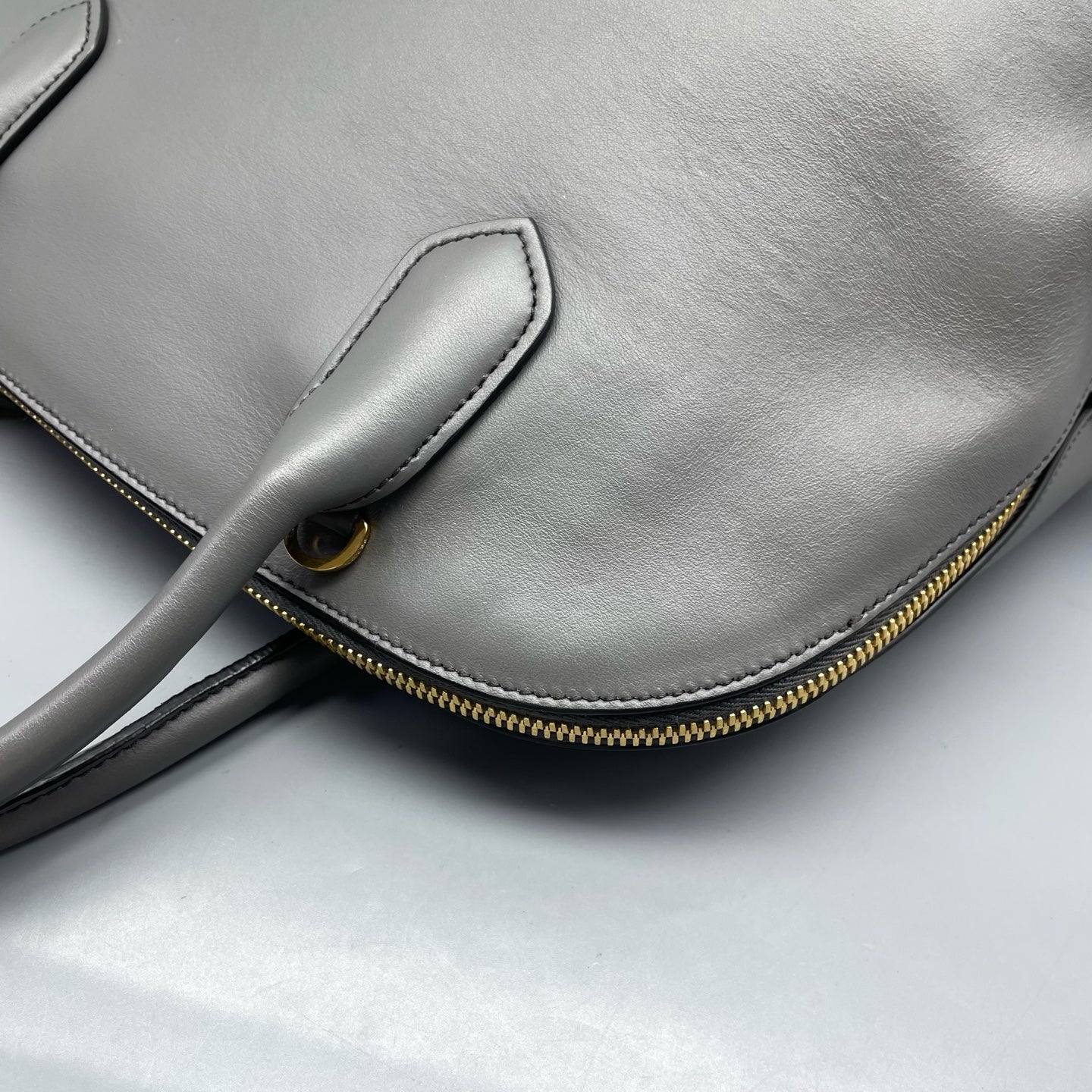 Prada Gray Shoulder Bag