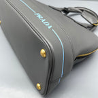 Prada Gray Shoulder Bag