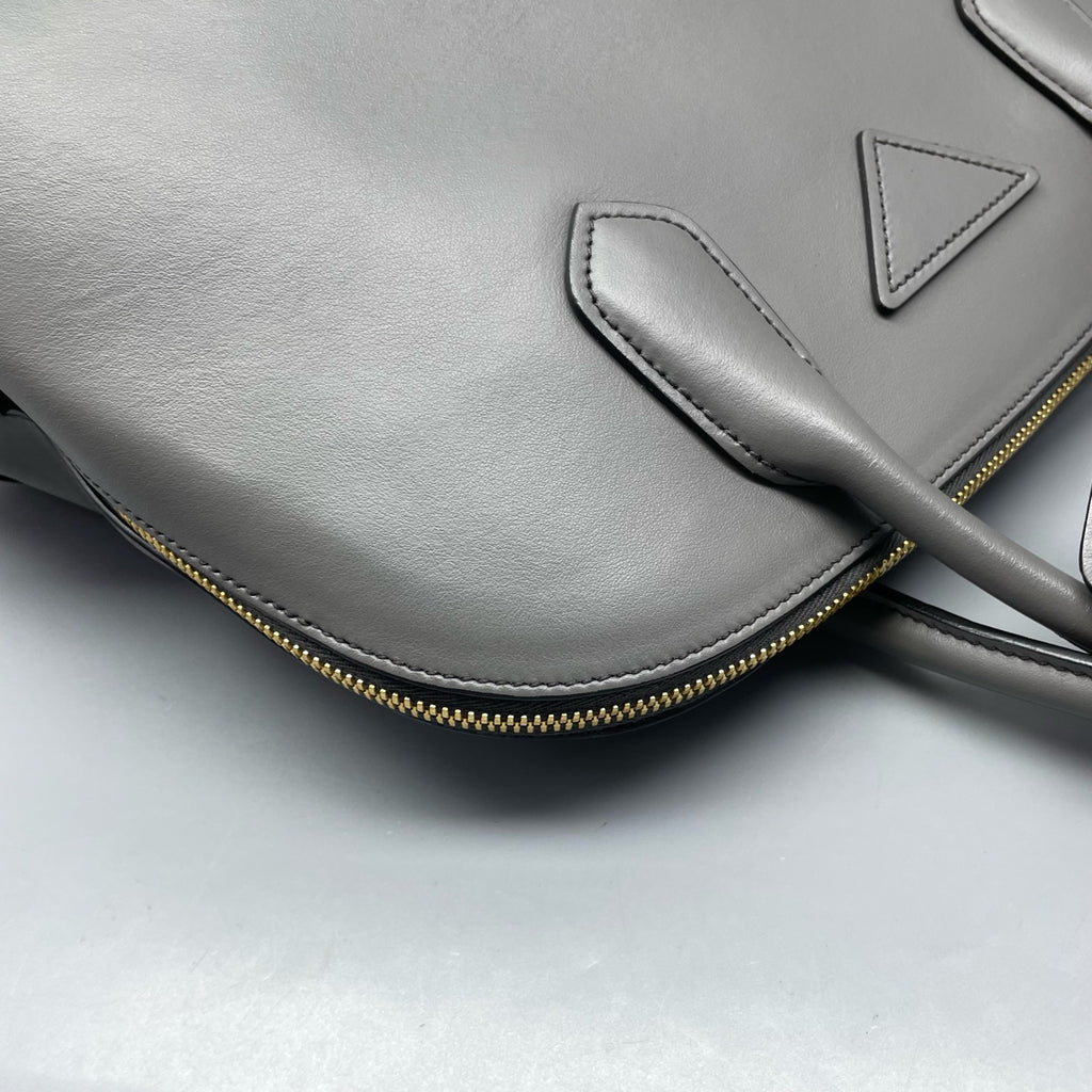 Prada Gray Shoulder Bag