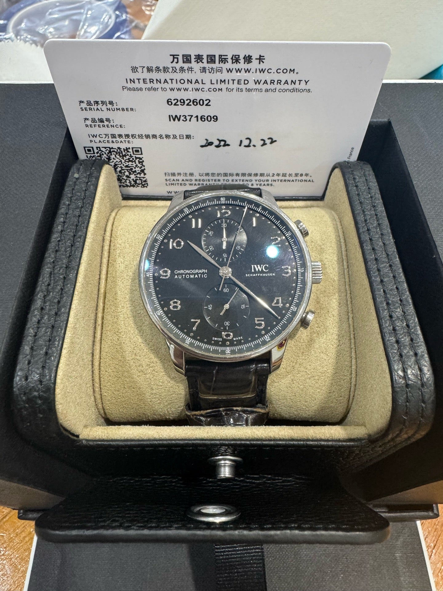 IWC IWC Portuguese Collection Black 41 millimeters IW371609