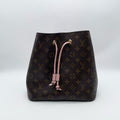Louis Vuitton Pink Bucket & Drawstring Bag