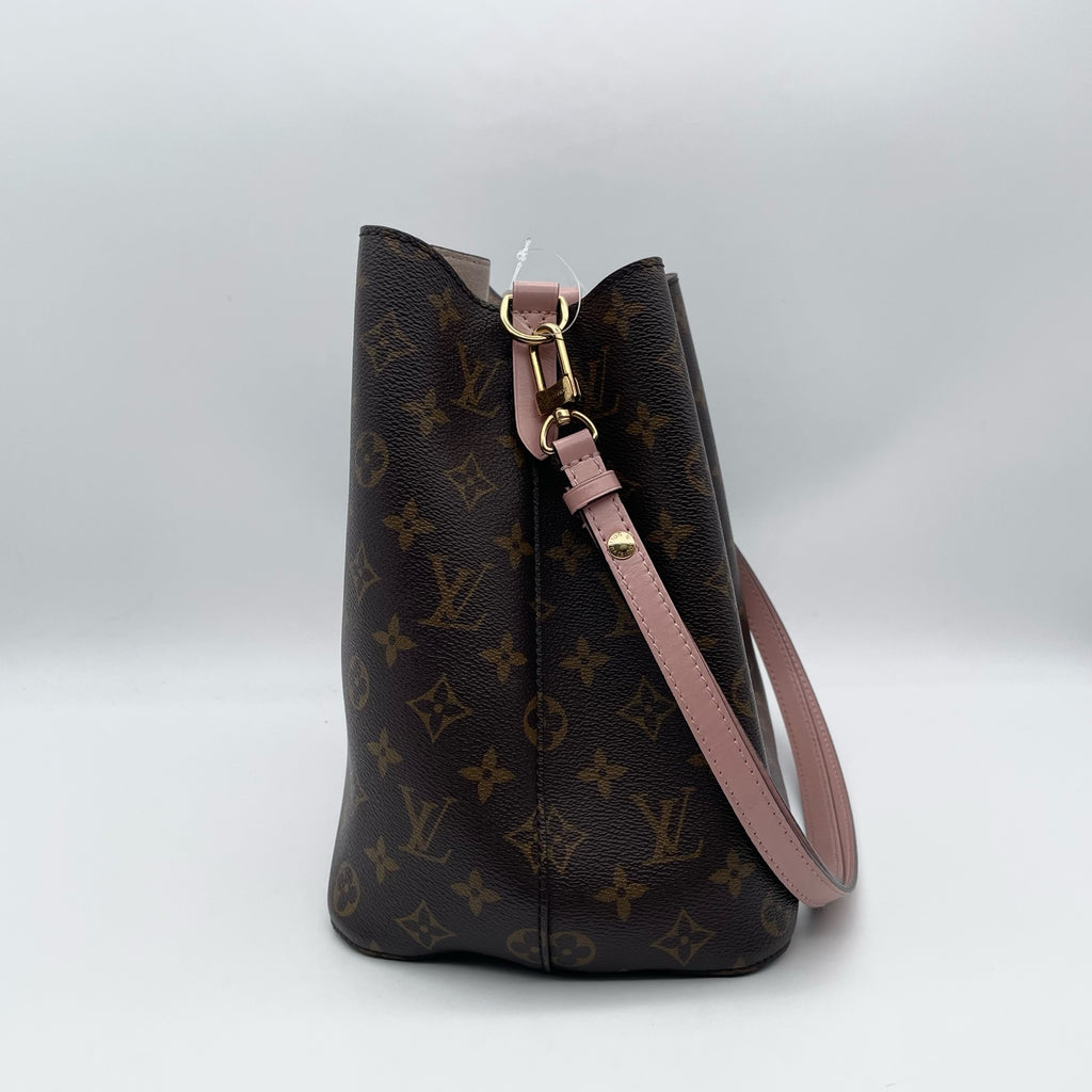 Louis Vuitton Pink Bucket & Drawstring Bag